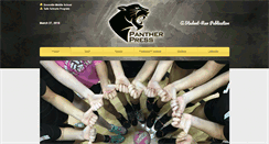 Desktop Screenshot of boonvillepantherpress.com